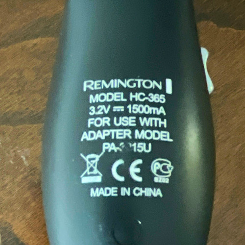 Remington hc365 hair clipper - hc365,